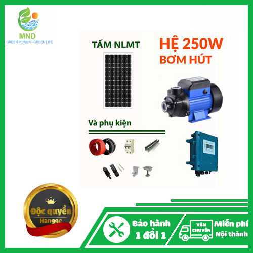 Hệ thống Bơm nổi Năng Lượng Mặt Trời 250W